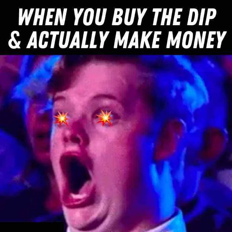 Cuando ganas dinero con el Dip